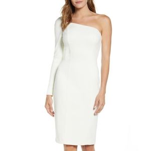 Vince Camuto NWT White Scuba Dress